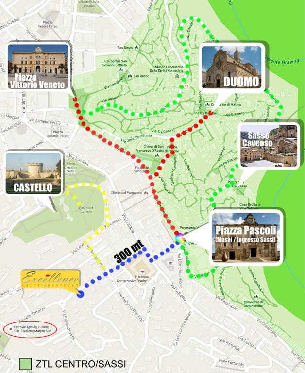 Ferienwohnung Excellence, Free Parking, 3 Minutes Walking From Sassi Matera Zimmer foto