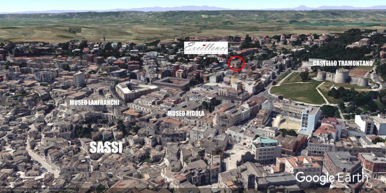 Ferienwohnung Excellence, Free Parking, 3 Minutes Walking From Sassi Matera Exterior foto